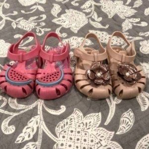 Zaxy Toddler Girl Watermelon Flower Sandals